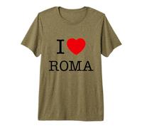 I Love Roma Graphic Tees - Novelty T-Shirts & Cool Designs Camiseta Premium