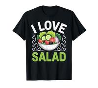 I Love Salad Veggies Veganism World Vegan Day Camiseta