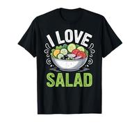 I Love Salad Veggies Veganism World Vegan Day Camiseta