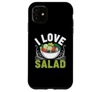 I Love Salad Veggies Veganism World Vegan Day Carcasa para iPhone 11
