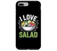 I Love Salad Veggies Veganism World Vegan Day Carcasa para iPhone 7 Plus/8 Plus