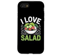 I Love Salad Veggies Veganism World Vegan Day Carcasa para iPhone SE (2020) / 7/8