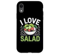 I Love Salad Veggies Veganism World Vegan Day Carcasa para iPhone XR