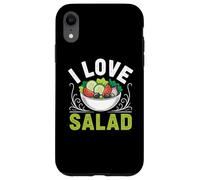 I Love Salad Veggies Veganism World Vegan Day Carcasa para iPhone XR