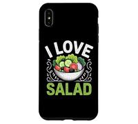 I Love Salad Veggies Veganism World Vegan Day Carcasa para iPhone XS MAX