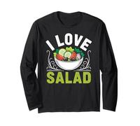 I Love Salad Veggies Veganism World Vegan Day Manga Larga