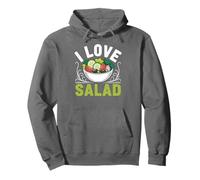I Love Salad Veggies Veganism World Vegan Day Sudadera con Capucha