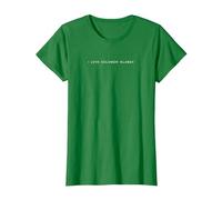 I Love Salomon Islands - Recuerdo Minimalista de Vacaciones de Viaje Camiseta, Mujer, Verde Kelly, M