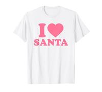 I Love Santa · I Heart Santa Christmas Camiseta
