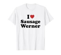 I Love Sausage Werner Camiseta