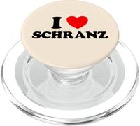 I Love Schranz Funny Hard Tekno Techno Alemán Fast Music Fan PopSockets PopGrip para MagSafe