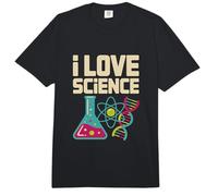 I Love Science Beaker Átomo ADN Nerd Comfort Colors Adult Heavyweight T-Shirt