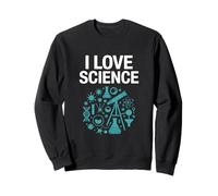 I Love Science Diseños Experimentales Sudadera
