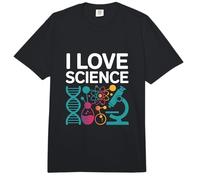 I Love Science Microscopio ADN Átomo Química Comfort Colors Adult Heavyweight T-Shirt
