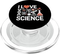 I Love Science Química de moléculas de ADN PopSockets PopGrip para MagSafe