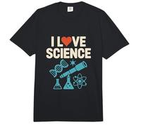 I Love Science Telescopio de ADN Química Física Comfort Colors Adult Heavyweight T-Shirt