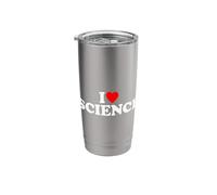 I Love Science Vaso térmico de acero inoxidable de doble pared