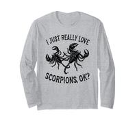I Love Scorpions Ok - Escorpión Lindo y Divertido Manga Larga