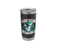 I Love Seeing Big Naturals naturaleza bosque al aire libre Vaso térmico de acero inoxidable de doble pared