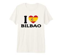 I Love Segovia España Corazón Bandera España Camiseta Premium