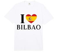 I Love Segovia España Corazón Bandera España Comfort Colors Adult Heavyweight T-Shirt