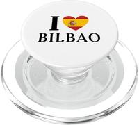 I Love Segovia España Corazón Bandera España PopSockets PopGrip para MagSafe