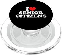 I Love Senior Citizens PopSockets PopGrip para MagSafe