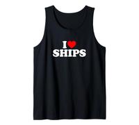 I Love Ships Camiseta sin Mangas