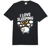 I Love Sleeping Cute Sheep Dream Nubes Noche Comfort Colors Adult Heavyweight T-Shirt