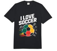 I Love Soccer Passion Balón de fútbol Comfort Colors Adult Heavyweight T-Shirt