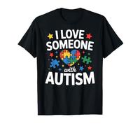 I Love Someone with Autism Kids Camiseta