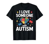 I Love Someone with Autism Kids Camiseta