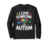 I Love Someone with Autism Kids Manga Larga