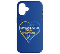 I Love Someone With Down Syndrome - Down Syndrome Awareness Carcasa para iPhone 16