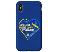 I Love Someone With Down Syndrome - Down Syndrome Awareness Carcasa para iPhone X/XS