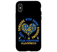 I Love Someone With Down Syndrome - Down Syndrome Awareness Carcasa para iPhone X/XS