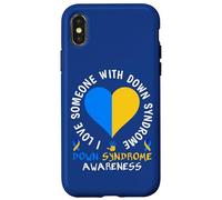 I Love Someone With Down Syndrome - Down Syndrome Awareness Carcasa para iPhone X/XS
