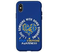 I Love Someone With Down Syndrome - Down Syndrome Awareness Carcasa para iPhone X/XS