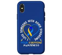 I Love Someone With Down Syndrome - Down Syndrome Awareness Carcasa para iPhone X/XS