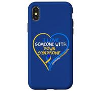 I Love Someone With Down Syndrome - Down Syndrome Awareness Carcasa para iPhone X/XS