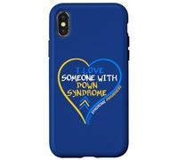 I Love Someone With Down Syndrome - Down Syndrome Awareness Carcasa para iPhone X/XS