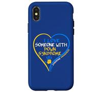 I Love Someone With Down Syndrome - Down Syndrome Awareness Carcasa para iPhone X/XS
