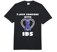 I Love Someone with IBS Irritable Bowel Syndrome Awareness Comfort Colors Adult Heavyweight T-Shirt