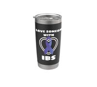 I Love Someone With IBS Irritable Bowel Syndrome Awareness Vaso térmico de acero inoxidable de doble pared