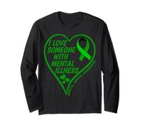 I Love Someone with Mental Illness - Mental Health Awareness Manga Larga
