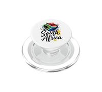 I Love South Africa Vacaciones Bandera Corazón Turista Viaje PopSockets PopGrip para MagSafe