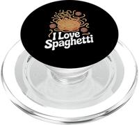 I Love Spaghetti Noodles Albóndigas Diversión PopSockets PopGrip para MagSafe
