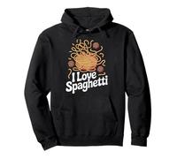 I Love Spaghetti Noodles Albóndigas Diversión Sudadera con Capucha