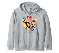 I Love Spain, Cool Spain Doodles Illustration Graphic Design Sudadera con Capucha