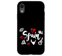 I Love Spain Culture tee Shirt, Vintage Spain Graphic Design Carcasa para iPhone XR